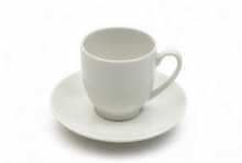 Demitasse cup and saucer