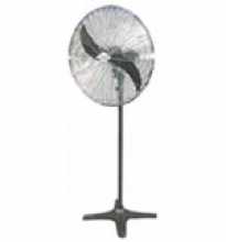 Industrial Duty Pedestal Fan 800mm on a heavy metal stand 10amp