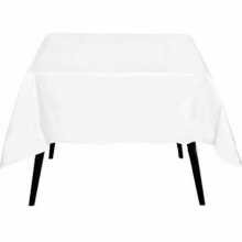 SQUARE POLY TABLE CLOTH FITS 80 X 80 CM TO 1.2 X 1.2 MT SQUARE TABLES