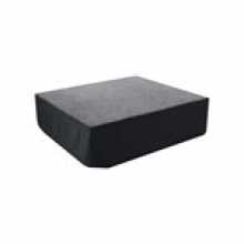 stage section 1 x 1 x .6 mt including charcoal color top, black or white skirting Multiple stage sections can be assembled together for any size required.