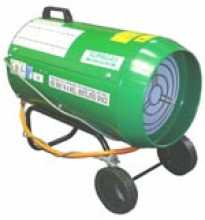 Turbo Jet Blower Heater Heats up to 2500 Square Feet inc two 9kg bottles, 