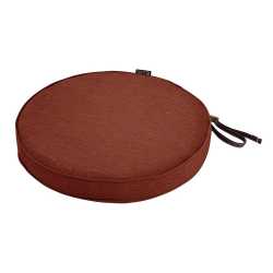 BROWN ROUND CHAIR CUSHIONS TO FIT THE MELROSE CHAIRS, 450 MM DIA