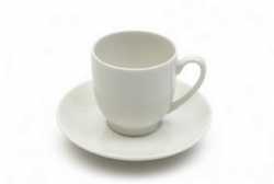 Demitasse cup and saucer