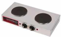 Bench Top Double Electric Hot Plates 10 Amp.