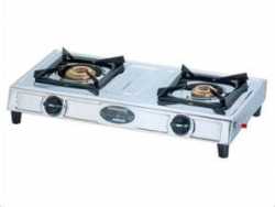 Bench top double gas wok burner, inc 9kg gas bottle