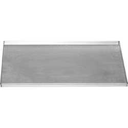 Steel baking tray, shallow, gas or electric ovens 580 x 480 x 20