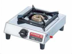 Bench top single gas wok burner, inc 9kg gas bottle