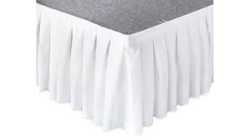 Stage skirting white 300mm  and 600mm 