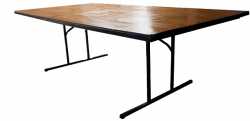 Trestle Table Timber Top L-183cm W-90cm H-75cm Seats 8 to 10